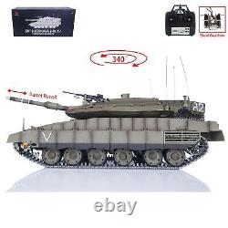116 RC Military Battle Tanks Merkava Heng Long IDF MK IV 3958 Upgraded Edition