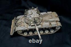 135 IDF M60 Patton with Dozer PRO BUILT, PAINTED AND WEATHERED