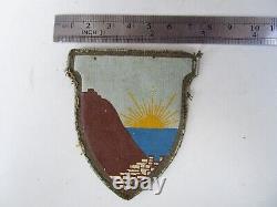 1948 Israel Army IDF Carmeli Brigade 1st design Shoulder Insignia Cloth Tag