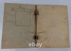 1949 ISRAEL IDF RARE MANUAL Jewish TWO INCH MORTAR Hebrew Book Infantry training