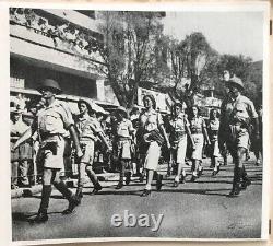 1949 Jewish IDF PHOTO BOOK Israel INDEPENDENCE WAR Hebrew PARTITION MAP Judaica