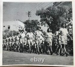 1949 Jewish IDF PHOTO BOOK Israel INDEPENDENCE WAR Hebrew PARTITION MAP Judaica