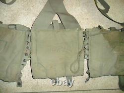 1976 LACES Back X Straps Idf Ephod Vest Web Israeli Army Zahal Delta US Seals