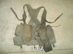 1976 LACES Back X Straps Idf Ephod Vest Web Israeli Army Zahal Delta US Seals