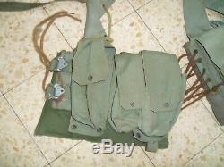 1977 FIRST GENERATION LACES and X Cross Back Straps Idf Ephod Vest Zahal. Israel