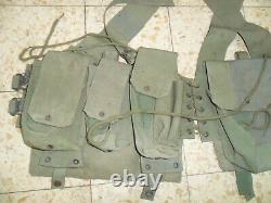 1978 Israeli Army First Generation LACE and X Back Straps Idf Ephod Vest Zahal