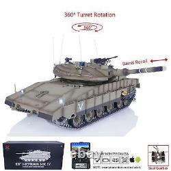 1/16 HengLong 3958 Main Battle RC Tank IDF Merkava MK IV FPV Upgrade Edition