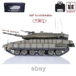 1/16 HengLong IDF Merkava MK IV 3958 360° Turret RC Tank Rotary Upgrade Edition