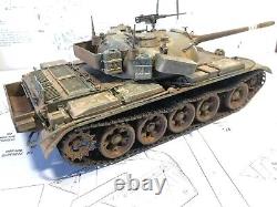 1/35, IDF Tiran 4, Military model, Handmade, tank model, Israel tank, Static model