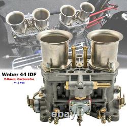 1x of 2-Barrel Weber 44 IDF Carburetor For VW Beetle Porsche 356 912 Jaguar