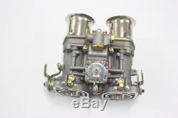 2pcs/lot 40 Idf Oem Carburetor + Air Horns Replacement For Solex Dellorto Weber