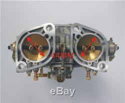 2pcs/lot 44 Idf Oem Carburetor + Air Horns Replacement For Solex Dellorto Weber