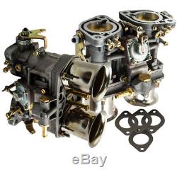 2x 40IDF Carburetor With Air Horn For Bug/Beetle/VWithFiat/Porsche replece weber