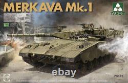 3-Piece Set 1/35 Takom Israeli Defense Force Merkabah Main Battle Tank Mk. 1/Mk. 1