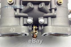40IDF Carburetor With Air Horn For Bug/Beetle/VWithFiat/Porsche replece weber car