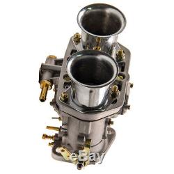 48IDF Carburetor For VW Bug Beetle Fiat Porsche Replacement With Air Horn