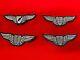 (4) 1960s-era Israeli Defence Force (idf) Israeli Air Force Cloth Wings Badges