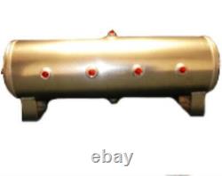 8.5 Gallon Aluminum 8 1/2 Ports Air Ride Suspension Tank Train Horn Bag Hot Rod