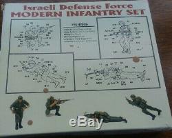ACADEMY 1/35 Scale #1368 Israeli Defense Force Infantry open box loose parts