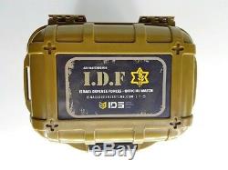 ADI Tactical/Military Men's Dive Watch 229 IDF Paratroopers Logo Quartz, Black