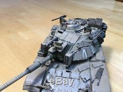 Academy 1/35 Scale Idf M60a1 Blazer With Reactive Armor Tiles Built