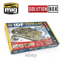 Ammo Paint, Idf Vehicles Solution Box, #AMIG7701