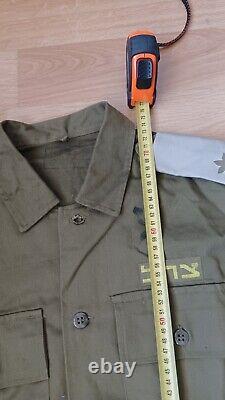 An Prc6 Idf Zahal Israeli Radio Yom Kippur War Webbing Holster Pouch Belt Shirt