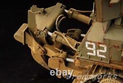 AwardWinner Built 1/35 IDF CAT D9R HeavyTracked Armoured Bulldozer+PE+Mesh+IN