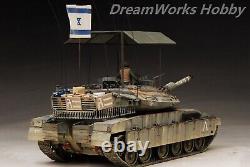Award Winner Built 1/35 IDF Merkava MK. IV LIC MBT +Drone Top+Figure+PE Gaza