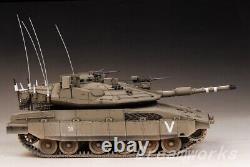 Award Winner Built 1/35 IDF Merkava Mk. 4M Meil Ruach Golan Heights+Trophy APS