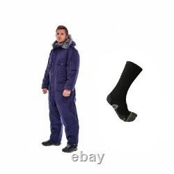 BUNDLE IDF Winter Gear Coverall / Snowsuit + Wool Socks Cold Weather Gear