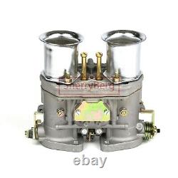 Carburettor Carb Kit 4 Barrel Holley Adaptor with Twin 48 IDF For WEBER EMPI