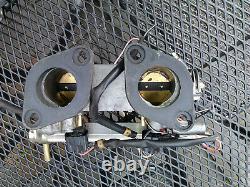 Classic VW Beetle Fuel Injection Twin Throttle Bodies IDF Pattern Mounting