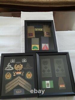 Collection Lot Of Idf Zahal, Rhodesian Army, Sadf South African Defense, Police