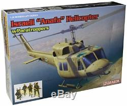 Dragon Models IAF UH-1N Helicopter with IDF Israeli Defense Force Paratroopers
