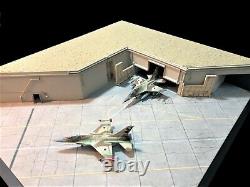 FREE SHIP! Noy's Miniatures 1/144 Built IDF/AF Hardened Aircraft Shelter Diorama