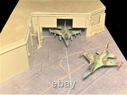 FREE SHIP! Noy's Miniatures Built BIG 1/144 IDF/AF Aircraft Shelter Diorama