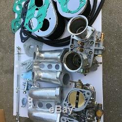 Fajs Carburetor Kit for Porsche 914 VW Bus Type IV Dual 48IDF replace weber kit