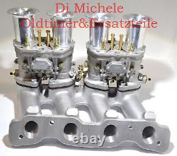 Fiat 124, 125, 131, 132, Carburettor System 40 Idf Complete With Inlet B. 4039