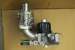 Ford X. Flow IDF inlet manifold with 40 IDF carbs linkage kit
