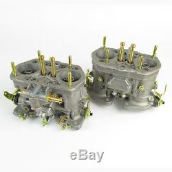 Genuine Weber 40IDF carbs. X2 jetted for 2000cc VW air cooled Beetle Camper