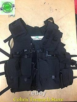 Hagor Officer Swat Military Tactical Vest Hunting Combat Harness IDF BLACK