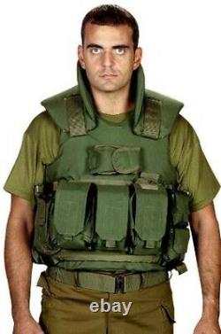Hagor Tactical Body Armor HPV-1600/50 AM Protection 3A Vest IDF ISRAEL