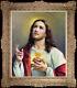 Hand-painted Old Master-art Antique Oil Painting Portrait Jesus On Canvas20x24