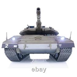 Heng Long 1/16 IDF Merkava MK IV RC Battle Tank Full Metal Chassis Barrel Recoil