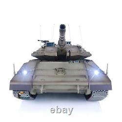 Heng Long RC Tanks 1/16 IDF Merkava MK IV Open Fire Smoking 360° Turret Rotary