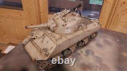 Heng long 1/16 sherman m4a3 rc model tank in IDF camoflage