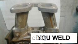 Honda GL1100 Weber IDF or Dellorto DRLA intake kit 40mm you weld together