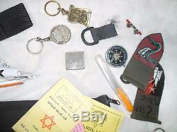 Huge Lot Israeli Army Idf Zahal Field Warriors Items Bulk From Ephods Vests Bags