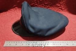 IAF Rare Old IDF Military Air Force Officer Hat With Hat screw-badge 1960s 1967